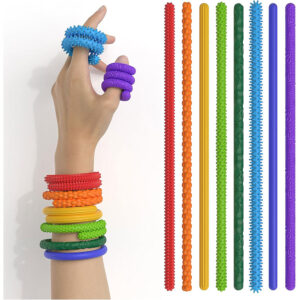 8-Pack Sensory Stretch Fidget Toys – Stress Relief & Focus Tools for Kids and Toddlers